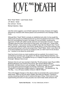 Love & Death Bio Copy