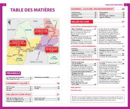 Table Des Matières 3 TABLE DES MATIÈRES HOMMES, CULTURE, ENVIRONNEMENT