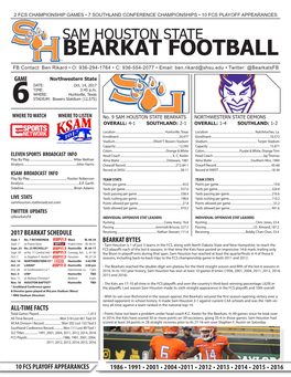 Bearkat Football