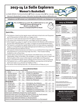 WBB Game Notes.Indd