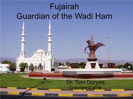 Fujairah Guardian of the Wadi Ham
