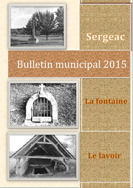 Bulletin Municipal 2015