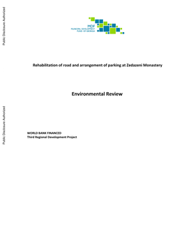 Environmental Review