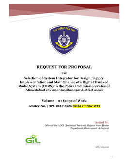 Request for Proposal