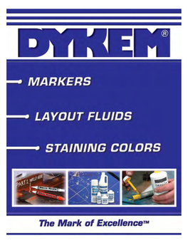 Dykem 81030 Catalog.Pdf