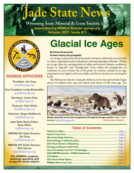 Glacial Ice Ages