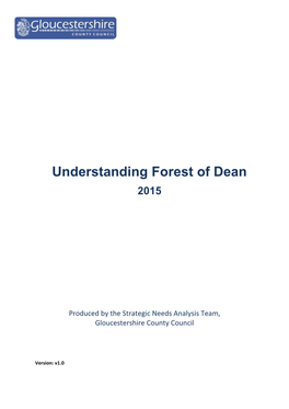 Understanding Forest of Dean District