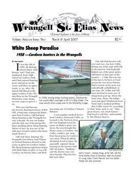 Wrangell St. Elias News March & April 2007 Page 1