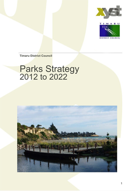 Parks Strategy 2012 to 2022