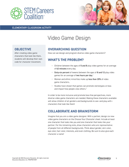 Video Game Design