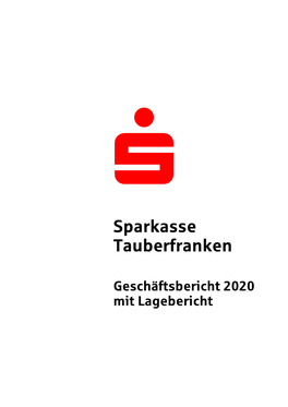 Geschäftsbericht 2020 Mit Lagebericht