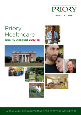 Priory Healthcare Quality Account 2017/18
