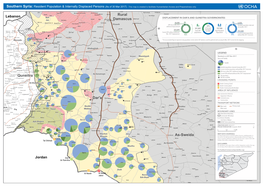 POP 01 OJ Southern Syria Population and Idps March 2017 A3 170406 Copy