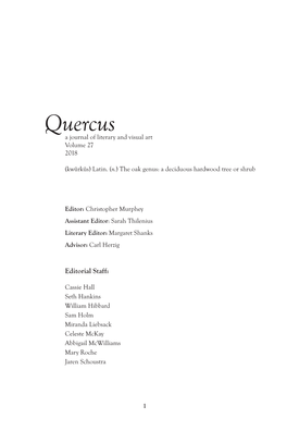 Quercus 2018