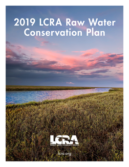 Draft 2019 Water Conservation Plan