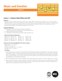 Lesson 3 – Composer Study