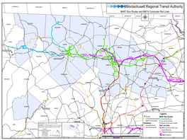 MART Bus Routes and MBTA Commuter Rail Lines (!32 (!12 MASON, NH BROOKLINE, NH HOLLIS, NH NASHUA, NH HUDSON, NH ¤£202 (!119 31 (! 13 (! 111 68 Μ (! (!