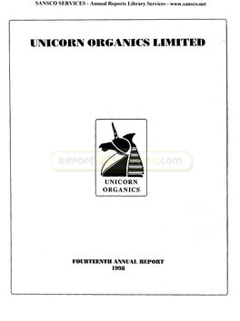 Unicorn Organics Limited