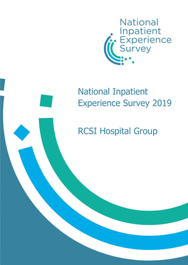 National Inpatient Experience Survey 2019 RCSI Hospital Group