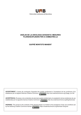 Anàlisi De La Ideologia Gihadista I Mesures Pluridisciplinars Per a Combatre-La Guifré Montoto Manent