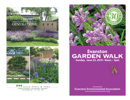 GARDEN WALK Sunday, June 23, 2019 • Noon – 5Pm