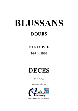 BLUSSANS Impr