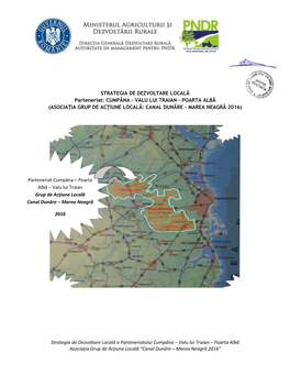 Valu Lui Traian – Poarta Albă (Asociaţia Grup De Acţiune Locală: Canal Dunăre – Marea Neagră 2016)