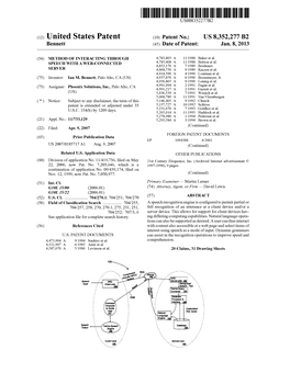 (12) United States Patent (10) Patent No.: US 8,352.277 B2 Bennett (45) Date of Patent: Jan