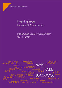 Fylde Coast Local Investment Plan 2011 - 2014