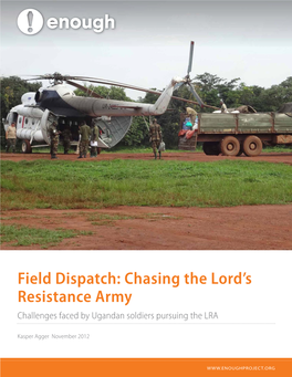 Chasing the Lord's Resistance Army