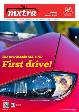 The New Mazda MX-5 ND First Drive!
