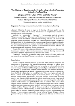 Thawing the Development History of Artemisinin in Introduction To