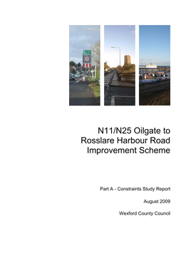 N11/N25 Oilgate to Rosslare Harbour Road Improvement Scheme