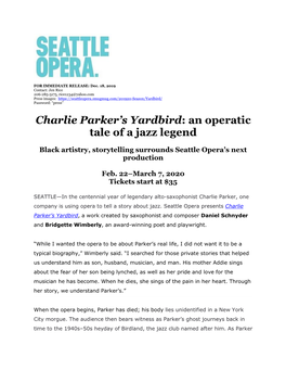 Charlie Parker's Yardbird