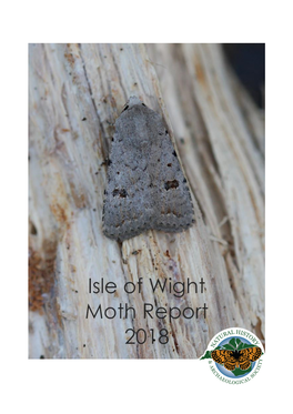 Isle of Wight Moth Report, 2018
