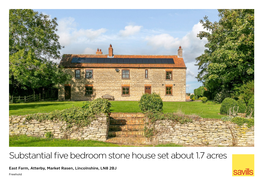 Substantial Five Bedroom Stone House Set About 1.7 Acres