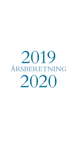 Årsberetning 2019-2020