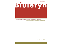 Polsko-Szwajcarska Izba Przemysłu I Handlu Polnisch-Schweizerische Industrie-Und Handelskammer