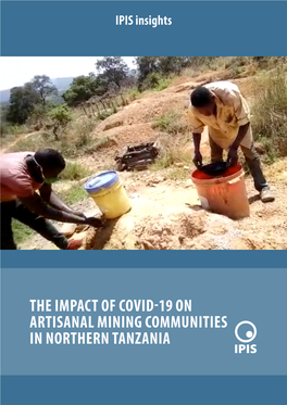 The Impact of Covid-19 on Artisanal Mining Communities in Northern Tanzania Editorial