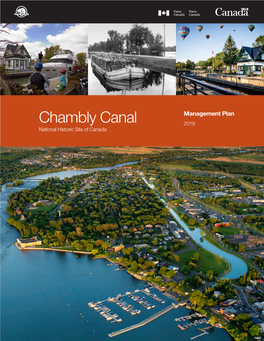 Chambly Canal 2018 National Historic Site of Canada