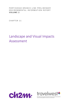 Chapter 11: Landscape and Visual Impact Assessment