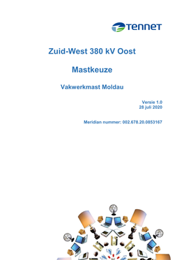 Zuid-West 380 Kv Oost Mastkeuze