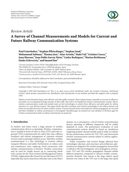 A Survey of Channel Measurements and Models for Current and Future Railway Communication Systems