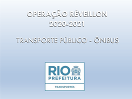 Operação Réveillon 2020-2021