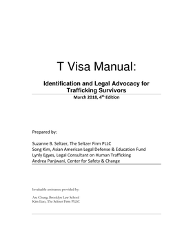 T Visa Manual