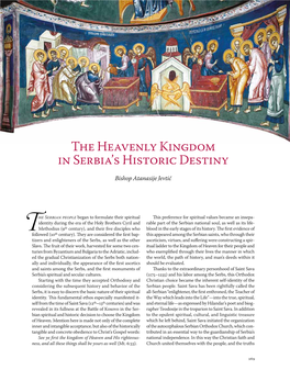 The Heavenly Kingdom in Serbia's Historic Destiny