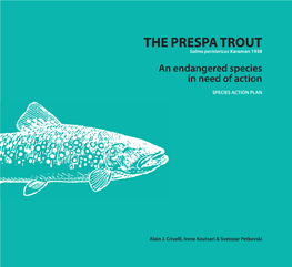 Species Action Plan for the Prespa Trout