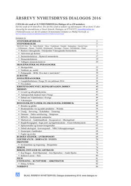 Årsrevy Nyhetsdryss Dialogos 2016