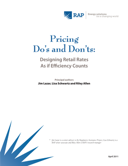 Pricing Do's and Don'ts