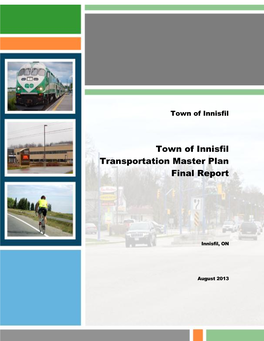 Town of Innisfil Transportation Master Plan Final Report